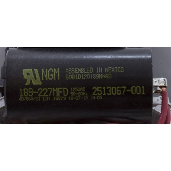 Motor, Century, 1.5hp, 230v, 2-Spd, 56Yfr, SQFL, EE : B2983