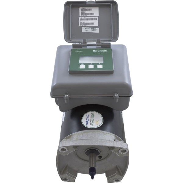 Motor, Century, 0.75hp, 115v, 2-Spd, 56Yfr, SQFL, 2-Green : B2981T