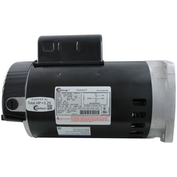 Motor, Century, 1.5hp, 1-Spd, 230v, SQFL, 56Y Frame : B2849