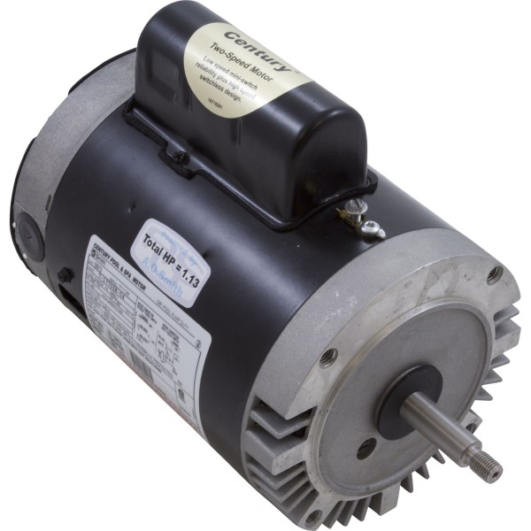 Motor, Century, 0.75hp, 115v, 2-Spd, 56Jfr, C-Face Thd : B2973
