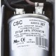 Motor, Century, 1.0hp, 230v, 2-Spd, 56Jfr, C-Face Thd : B2975