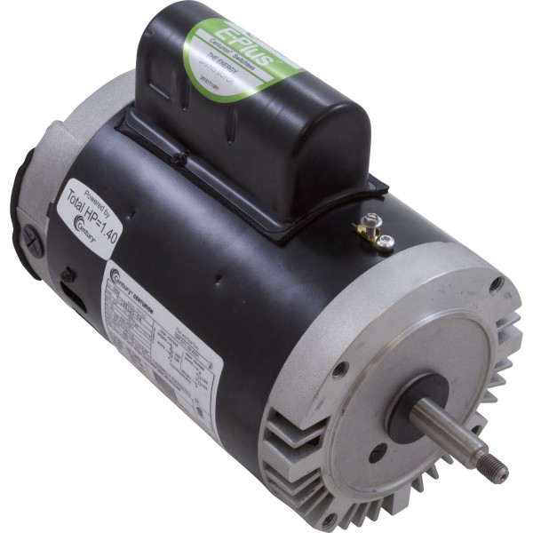 Motor, Century, 1.0hp, 115v/230v, 1-Spd, 56Jfr, C-Face Thd, EE : B654