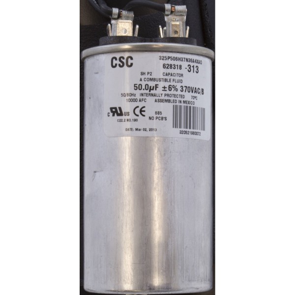 Motor, Century, 1.0hp, 115v/230v, 1-Spd, 56Jfr, C-Face Thd, EE : B654
