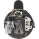 Motor, Century, 3.0hp, 208-230v, 1-Spd, 56Cfr, C-Face Key, EE : SK1302V1