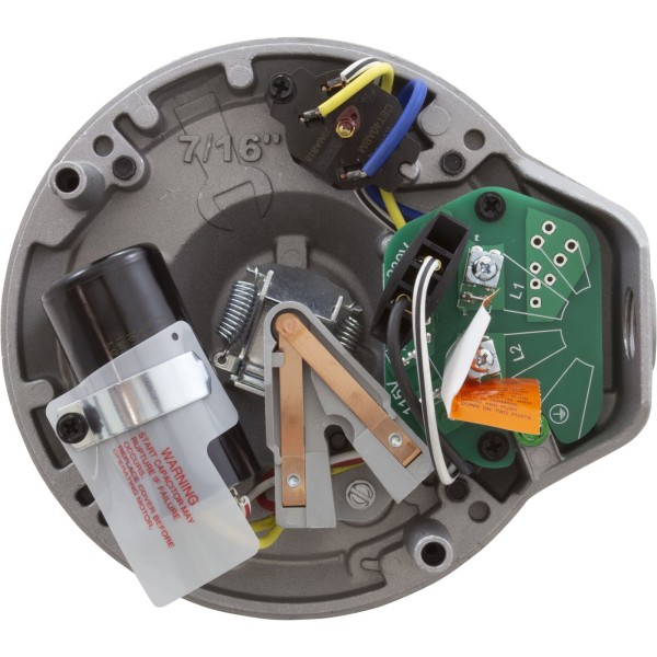 Motor, Century Centurion PRO, 1.5hp, 1-Spd, 115/230v, C-Face, 56J : HST150