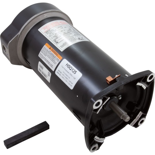 Motor, Century Cent PRO, 1.25hp, 115/230v, 1Spd, SQFL, 48Yfr, Thd : HSQ125