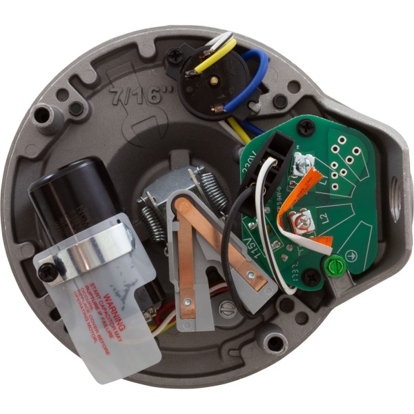 Motor, Century Cent PRO, 1.65hp, 115/230v, 1Spd, SQFL, 48Yfr, Thd : HSQ165