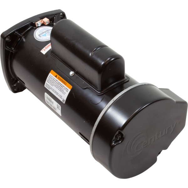 Motor, Century Cent PRO, 2.2hp, 230v, 1-Spd, SQFL, 48Yfr, Thd : HSQ220