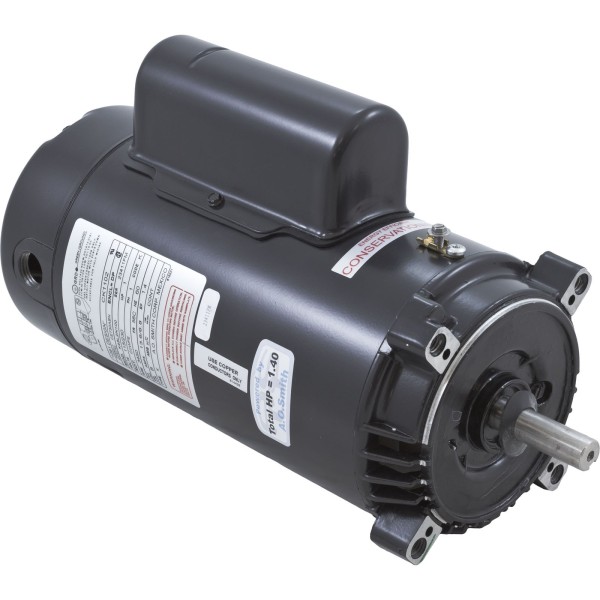 Motor, Century, 1.0hp, 115v/230v, 1-Spd, 56Cfr, C-Face Key : CK1102