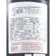 Motor, Century, 1.0hp, 115v/230v, 1-Spd, 56Cfr, C-Face Key : CK1102