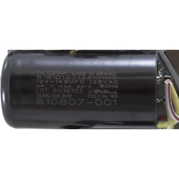 Motor, Century, 1.0hp, 115v/230v, 1-Spd, 56Cfr, C-Face Key : CK1102