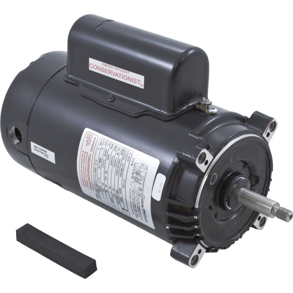 Motor, Century, 0.5hp, 115v/230v, 1-Spd, 56Cfr, C-Face Thd, EE : CT1052