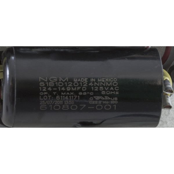 Motor, Century, 0.5hp, 115v/230v, 1-Spd, 56Cfr, C-Face Thd, EE : CT1052