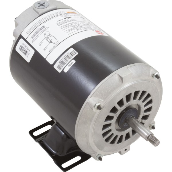 Motor, US Motor, 1.0 Horsepower, ThruBolt, 1-Speed, 230v, 6.0A : AGH10FL1