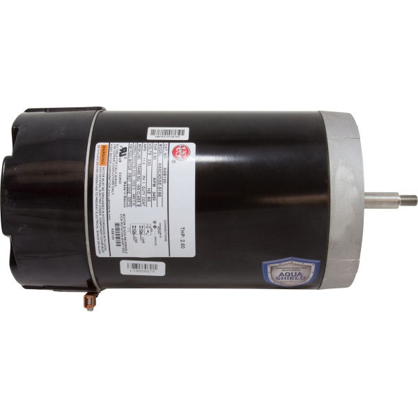 Motor, Nidec/US Motor, 2.0hp, 230v, 1Spd, 56Jfr, CFace, Thd, Full : ASB130