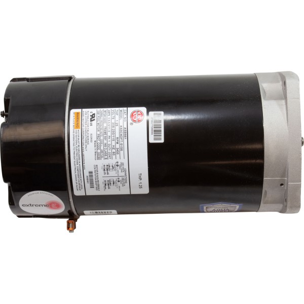 Motor, Nidec/USMtr, 0.75hp, 115/230v, 1Spd, 56Yfr, SQFL, Full, EE : ASB661