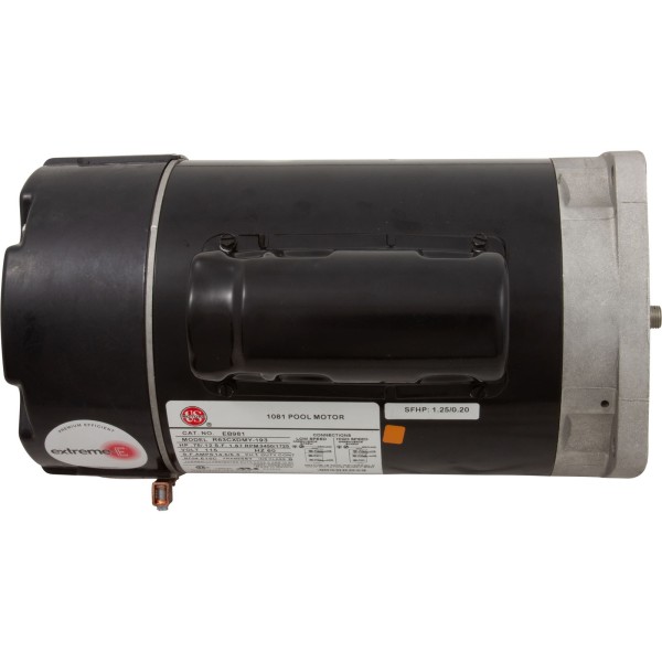 Motor, Nidec/US Motor, 0.75hp, 115v, 2-Spd, 56Yfr, SQFL, Full : EB981