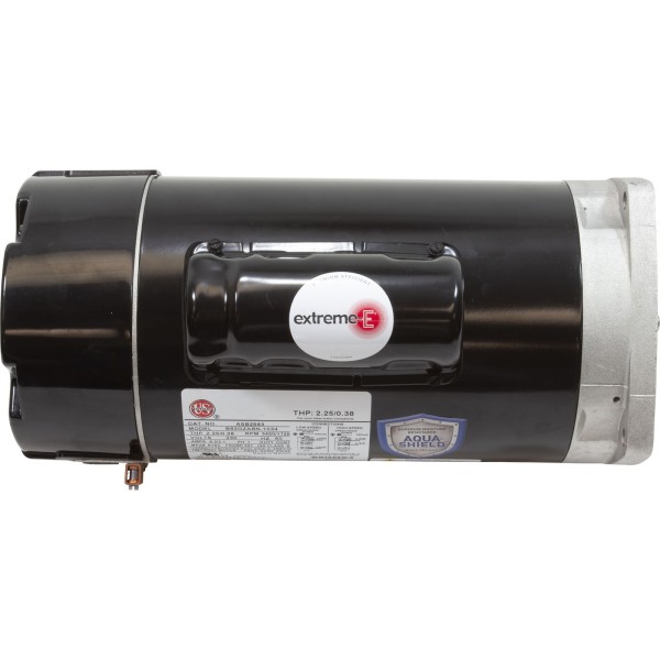 Motor, US Motor, 1.5hp, 2-Spd, 230v, 56YFr, SQFL, Full Rate, PE : ASB2983