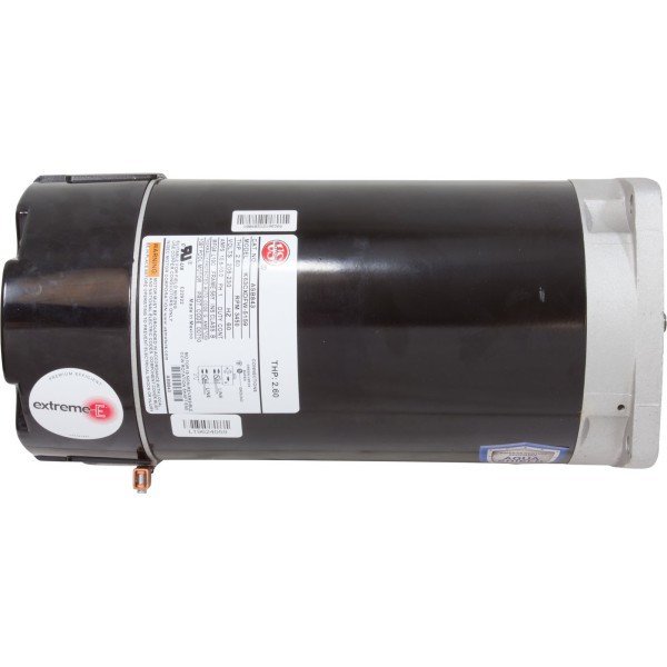 Motor, US Motor, 2.0hp, 208-230v, 56YFr, SQFL, Full, PE : ASB843