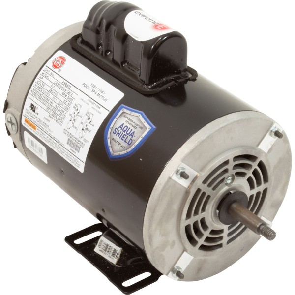 Motor, Nidec/US Motor, 1.5hp, 115v/230v, 1-Spd, 56Y Frame : ASB602