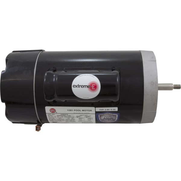 Motor, Nidec/US Mtr, 2.0hp, 230v, 2-Spd, 56Jfr, C-Face, Thd, Full : ASB2979