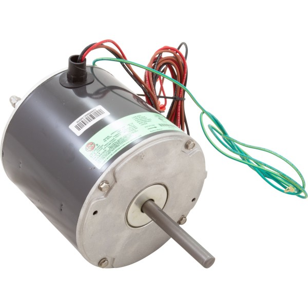 Fan Motor, Pentair UltraTemp Heat Pump 140/140HC, w/ Nut : 474323Z