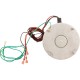 Fan Motor, Pentair UltraTemp Heat Pump 140/140HC, w/ Nut : 474323Z