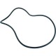 O-Ring, 15-1/4" ID, 3/8" Cross Section, Generic, O-484 :