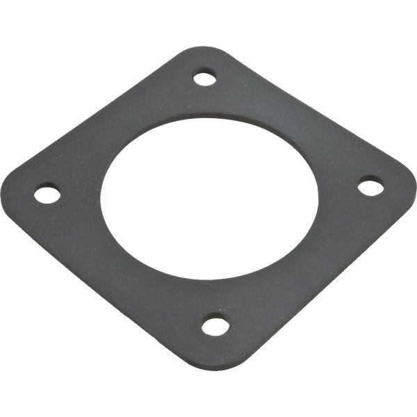 Gasket, 4-1/2" x 4-1/2"OD, Pot to Volute, Rubber, Generic :