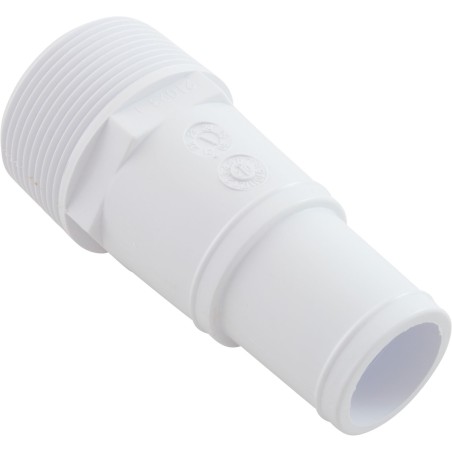 Barb Adapter, 1-1/2"mpt x 1-1/4"s or 1-1/2"s, Generic : 21093-000-000