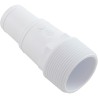 Barb Adapter, 1-1/2"mpt x 1-1/4"s or 1-1/2"s, Generic : 21093-000-000