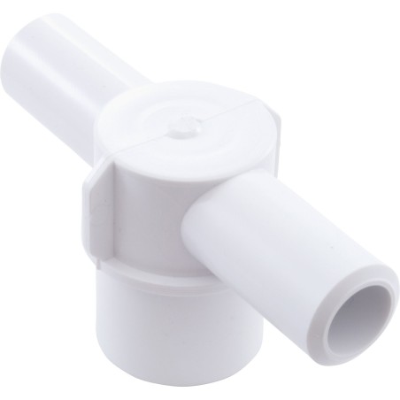 Barb Tee, 3/4" Smooth Barb x 3/4" Smooth Barb x 1" Spigot : 413-1920