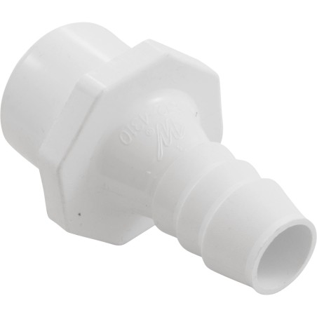 Barb Adapter, 1" Spigot / 3/4" Slip x 3/4" Barb : 672-4310