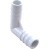 Barb Coupling, 90 Elbow, 3/4" Barb x 3/4" Barb : 411-3700