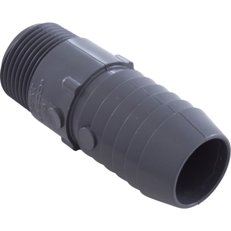Barb Adapter, 1" Barb x 3/4" Male Pipe Thread : 1436-102