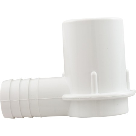 Adapter, 1" Spigot x 3/4" Barb, 90 : 411-3490