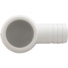 Adapter, 1" Spigot x 3/4" Barb, 90 : 411-3490