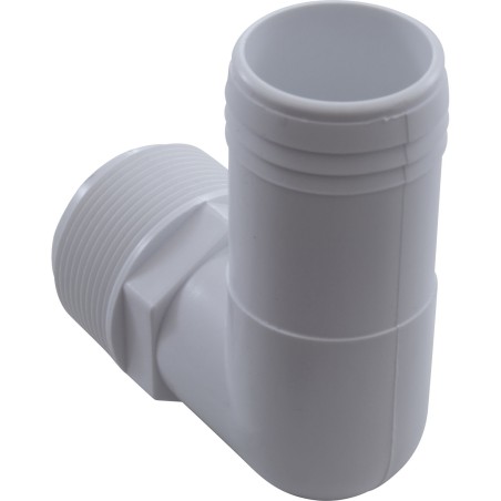 90 Elbow, 1-1/2" Male Pipe Thread x 1-1/2" Barb : 411-6520