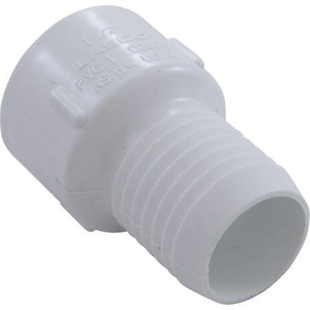 Adapter, 1-1/2" Slip x 1-1/2" Ribbed Barb (rb) : 474-015