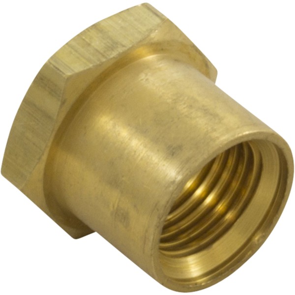 Insert Nut, Anthony Apollo DE Filter Shaft, 0.5", Brass : V34-121