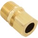 Injection Fitting, Rola-Chem, Brass : 527158