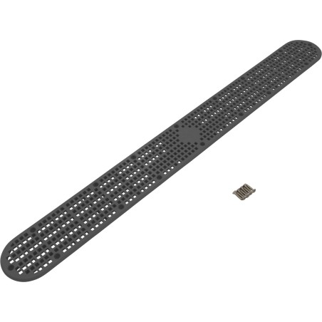 32" Channel Drain Cover With Screws, Dk Gray : 25506-327-800