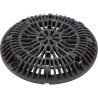 8" Galaxy Drain Cover With Screw Pack, Dk Gray : 25507-107-000