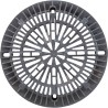8" Galaxy Drain Cover With Screw Pack, Dk Gray : 25507-107-000