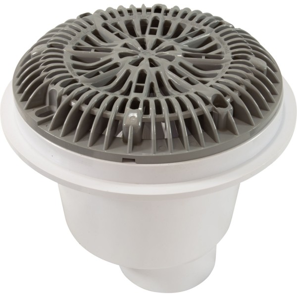 Hw Gunite Pool Main Drain (2In Thread So, 2In Thread Bo) Gra : 25519-001-000