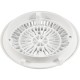 Gunite Main Drain Frame, Galaxy Lid (Av) , White : 25531-000-000