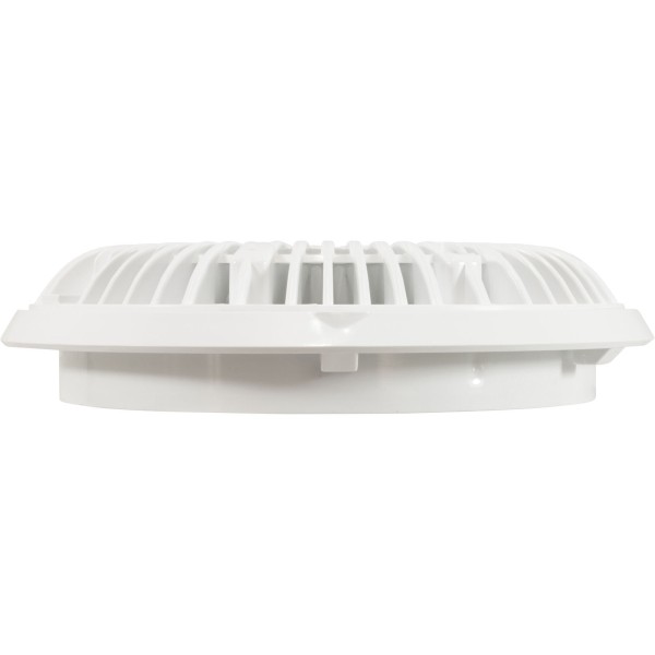 Gunite Main Drain Frame, Galaxy Lid (Av) , White : 25531-000-000