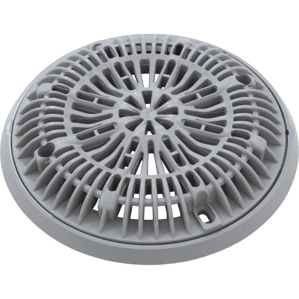 Gunite Main Drain Frame, Galaxy Lid (Av) , Gray : 25531-001-000