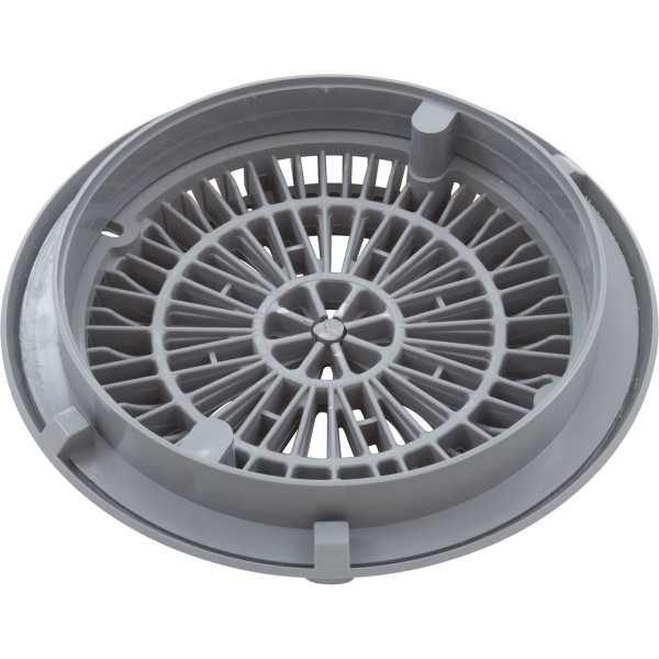Gunite Main Drain Frame, Galaxy Lid (Av) , Gray : 25531-001-000