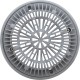 Gunite Main Drain Frame, Galaxy Lid (Av) , Gray : 25531-001-000
